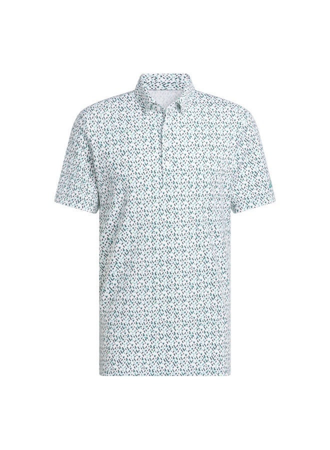 اديداس قميص بولو ألت مايكرو أرج أبيض بأكمام قصيرة للرجال - Image 1